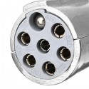 Seven Pin Trailer Plug Seven Hole Aluminum Plug S Type 24V
