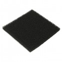 10pcs 28PPI Black Square Activated Carbon Foam Sponge Air Filter Pads Set for Smoke Absorber