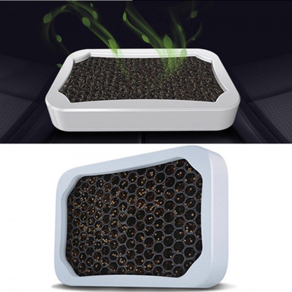 Car Bamboo Charcoal Box Activated Carbon Air Freshener Odor Eliminator Universal