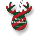 Antlers Shape Car Christmas Pendant Perfume Card Air Freshener Hanging Papers Fragrance Decoration