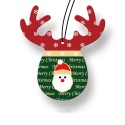 Antlers Shape Car Christmas Pendant Perfume Card Air Freshener Hanging Papers Fragrance Decoration