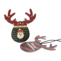Antlers Shape Car Christmas Pendant Perfume Card Air Freshener Hanging Papers Fragrance Decoration