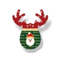 Antlers Shape Car Christmas Pendant Perfume Card Air Freshener Hanging Papers Fragrance Decoration