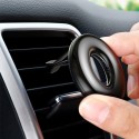 Round Car Air Freshener Solid Perfume Diffuser Purifier Air-con Vent Fragrance Aroma