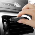 Metal Car Air Freshener Bar Outlet Solid Perfume Fragrance Diffuser Magnetic Slid Control