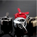 Mini Aircraft Head Fan Car Air Vent Mount Perfume Clip Air Freshener Fragrance Scent Car Decoration