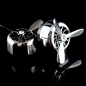 Mini Aircraft Head Fan Car Air Vent Mount Perfume Clip Air Freshener Fragrance Scent Car Decoration