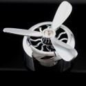Mini Aircraft Head Fan Car Air Vent Mount Perfume Clip Air Freshener Fragrance Scent Car Decoration