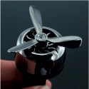 Mini Aircraft Head Fan Car Air Vent Mount Perfume Clip Air Freshener Fragrance Scent Car Decoration