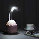 Mini USB Office Dormitory Household Night Light Warm Eggshell Humidifier