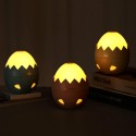 Mini USB Office Dormitory Household Night Light Warm Eggshell Humidifier