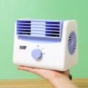 Portable Cooling Fan Air Conditioner Bladeless Personal Space Cooler for Home Office Desk Car 12V