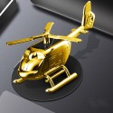 Solar Creative Air Freshener Technology Helicopter Aromatherapy Car Toy Decorations