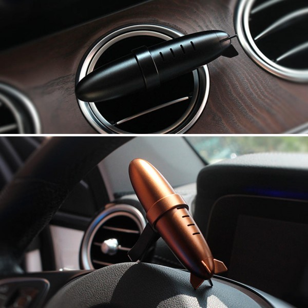 Submarine Shape Car Mini Air Vent Solid Perfume Clip Air Purifier Freshener Aromatherapy Diffuser