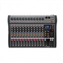 12 Channels Live Studio Audio Mixer Amplifier Professional USB Mixing Bluetooth