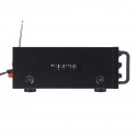 12V 2000W 4 Way Microphone Input Amplifier Audio Stereo Digital Radio USB SD AMP FM DVD Remote Control bluetooth 5.0 Car Home