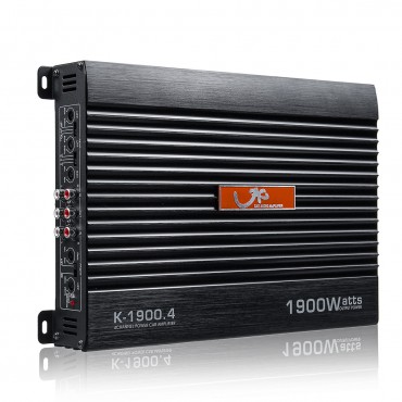 1900W Car Power Amplifier Audio Stereo Multimedia Player 4 Channels FM 12V
