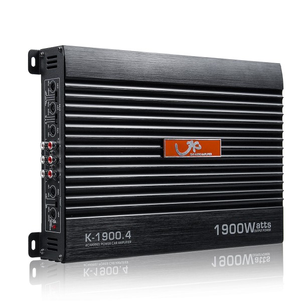 1900W Car Power Amplifier Audio Stereo Multimedia Player 4 Channels FM 12V