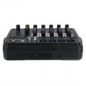 6 Channel bluetooth Audio Mixer Contrl DJ Mic with LED Digital Display Music Stream US Plug