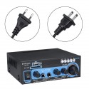 AK-550 110V HIFI Car Audio Stereo Power Amplifier bluetooth FM Radio 2CH 800W LED Diaplay Support FM AUX SD U disk For Home