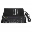 AK9 40W Mini bluetooth Car Audio Power Amplifier HIFI Digital AMP FM Radio SD Card U Disk AUX Input 12V