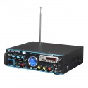 BT-266 12/220V With Remote Control Car Home Built-in bluetooth Radio Amplifier
