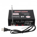 HIFI 220V 12V CH2.0 Home Car Amplifier bluetooth Signal to Noise Ratio 90BP With Remote Control