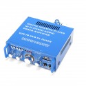 HIFI bluetooth Audio Power Amplifier AMP Supporyt FM Radio SD Card USB Microphone Input 300Wx2 12V 110V for Car Home