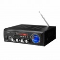 M1 60W Power Amplifier HIFI bluetooth Audio AMP with Remote Control Support FM USB SD for Home Car