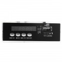 bluetooth 4.2 Car MP3 Decoder Amplifier Board Silicone Remote Control Kit