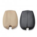Black Beige Console Real Leather Car Arm Rest Cover for Honda Accord