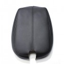 Black Beige Console Real Leather Car Arm Rest Cover for Honda Accord