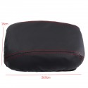 PU Leather Car Center Armrest Console Lid Box Cover For Volkswagen Golf 7 13-17