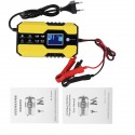 12V 24V 150AH Smart LCD Automatic Car Battery Charger Motorcycle Pulse Repair