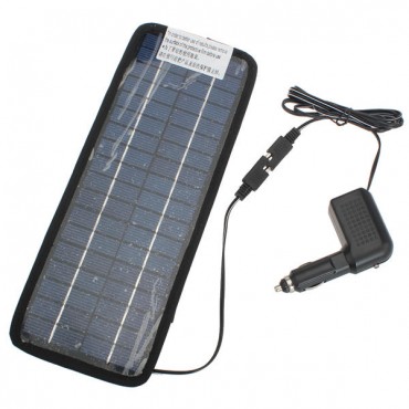 12V Solar Power Panel Auto Car Battery Charger