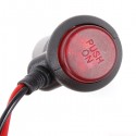 12V/24V Auto Motorcycle Cigarette Lighter Power Plug Adapter 1.5m