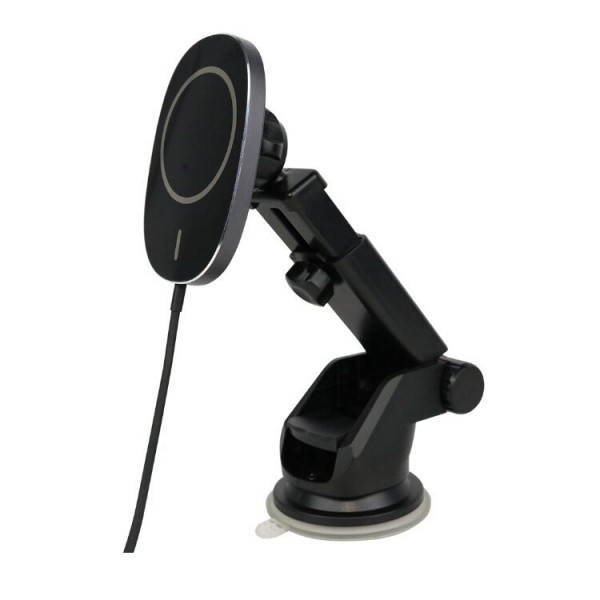 15W Car Phone Holder Wireless Fast Magnetic Mount Intelligent For Air Vent Mount Fast Magnetic Car Charger