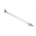 2pcs 8''-11'' Aluminum Front Lip Lever Car Bumper Protector Lever Retractable lever