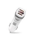 3.1A Digital Display Car Charger Dual USB Intelligent Voltage Current