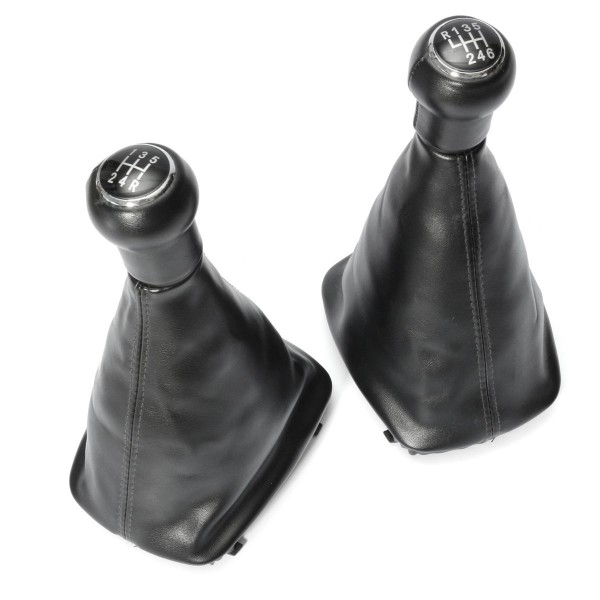 5 6 Speed Gear Shift Knob Gaiter Gaitor Boot For Audi A6 C5 A4 B5 A8 D2