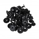 630Pcs /Set 16 Kinds With Spanner Plastic Car Body Push Pin Rivets Bumper Repair Kits Fastener Expansion Rivet Clips