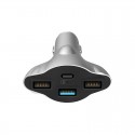 6A Smart Car Charger bluetooth Headset Safety Hammer Multifunctional