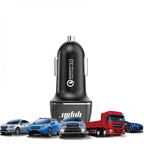 6A Trickle QC3.0 Fast Charging Mini Protocol Car Charger 35Minute UP to 80%