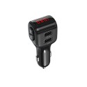 A01 Mini Car bluetooth 5.0+EDR Hands-free Digital Display Car Charger