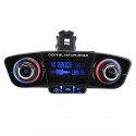 LED Hands Free Wireless Bluetooth4.0 FM Transmitter Aux Modulator Car Auto Audio MP3 Player Dual USB Charger