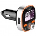 BC53 QC3.0 Fast Car Charger bluetooth MP3 Player FM Transmitter Colorful Atmosphere Light Display