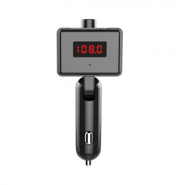 BS6 Car MP3 bluetooth Player FM Transmitter Car Hands-free Car Charger