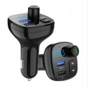 BT12Q QC3.0 bluetooth Music Hands-Free Calling Car Charger