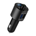 BT56 Multifunction Wireless Car FM Transmitter Dual USB QC3.0 Quick Car Charger