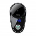 S-06 Double USB Outputs Battery Voltage Monitor bluetooth 4.2 MP3 Car Charger